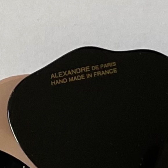 Vintage🔹Alexandre de Paris🔹Crystal Camelia Barrette🔹Made in France🔹Wedding - Picture 4 of 10